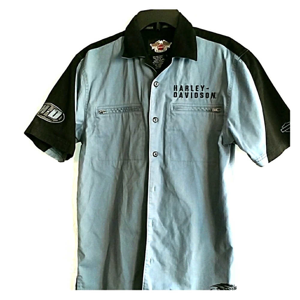 Men's Harley-Davidson button down